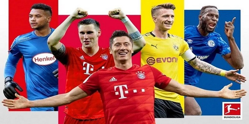 Chọn trang web thể thao & chọn mục Bundesliga