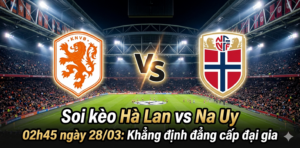 Soi kèo Hà Lan vs Na Uy 02h45 ngày 28/03: Khẳng định đẳng cấp đại gia